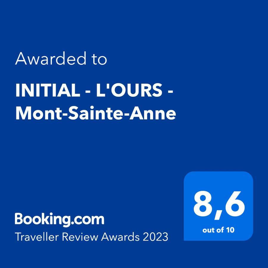 Initial - L'ours - Mont-sainte-anne Apartment Beaupre